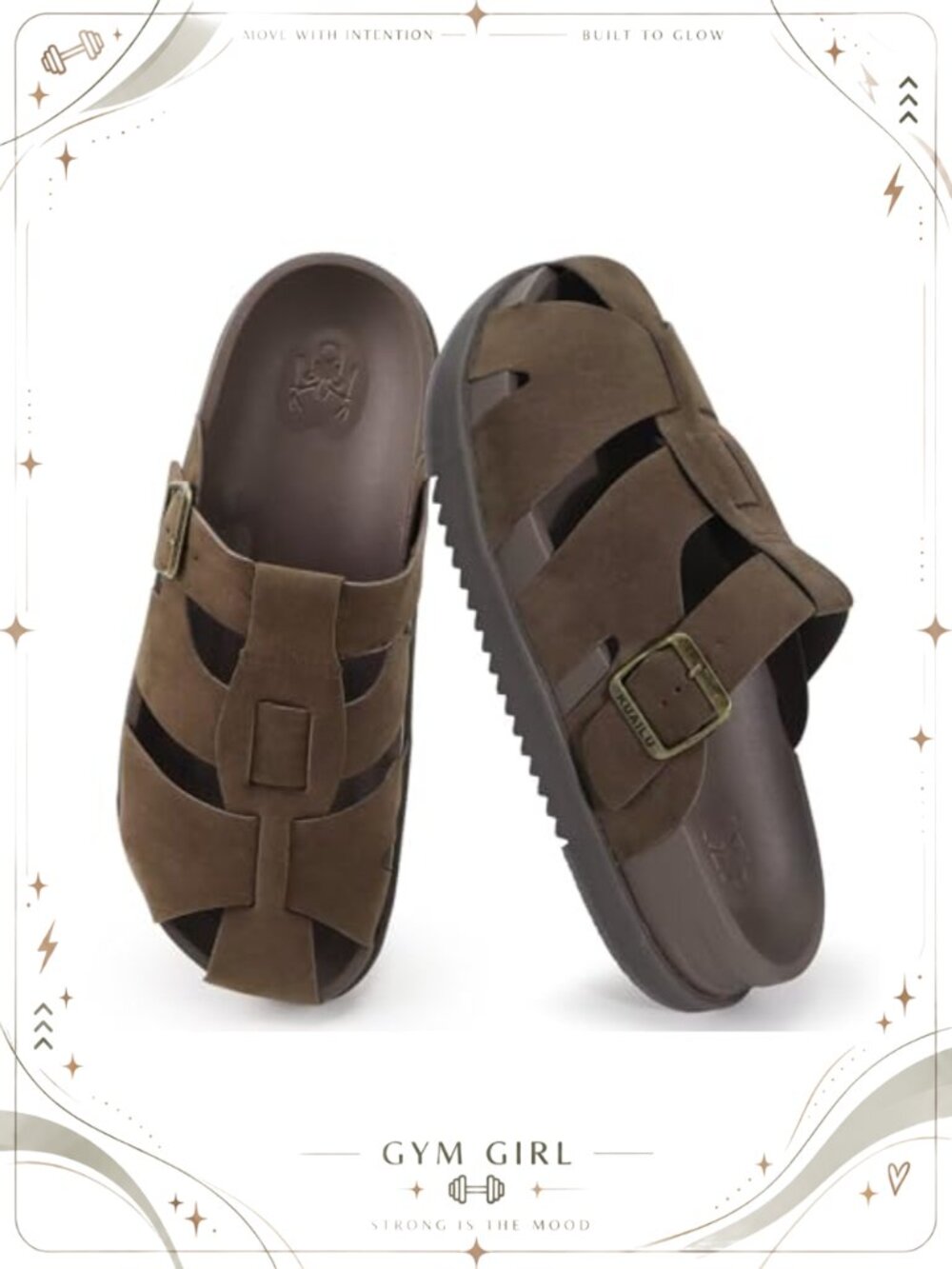 Womens Clog Sandals Faux Suede Arch Support Cushioned Platform Slip On Mules